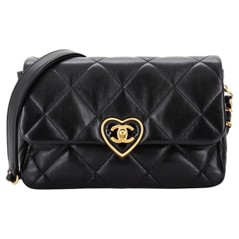 chanel heart flap bag|chanel vintage flap bag.